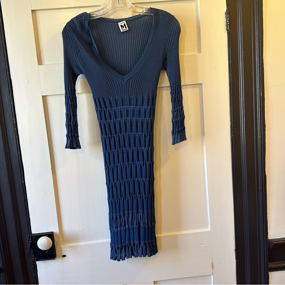 Blue Missoni Knit Dress - Size 4